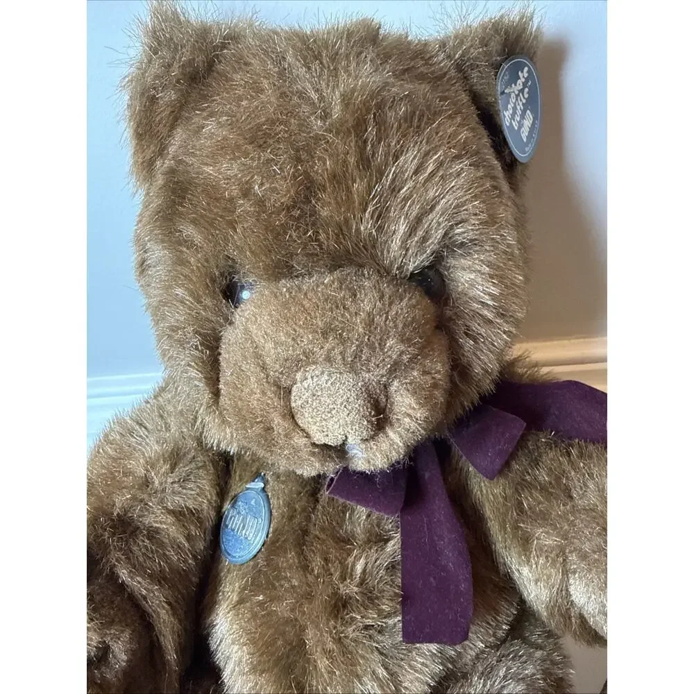 Vintage 1983 GUND Chocolate Truffle Teddy Bear 2152 Collectors Classics 13”